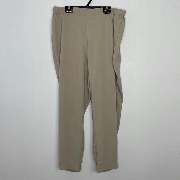 Belle Vere cream relaxed fit joggers style pants - Picture 1 of 7